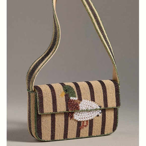 Anthropologie Handbags - The Fiona Beaded Bag: Animal Edition